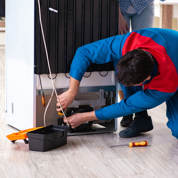 how long does it usually take to repair a refrigerator in Georgetown